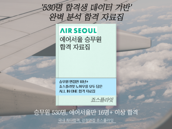 [에어서울] 합격자료집 (ver. 2024 하)