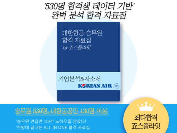 [대한항공] 합격자료집 (ver. 2025 상)
