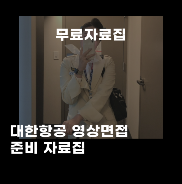 [무료자료집]대한항공 영상면접 준비 자료집