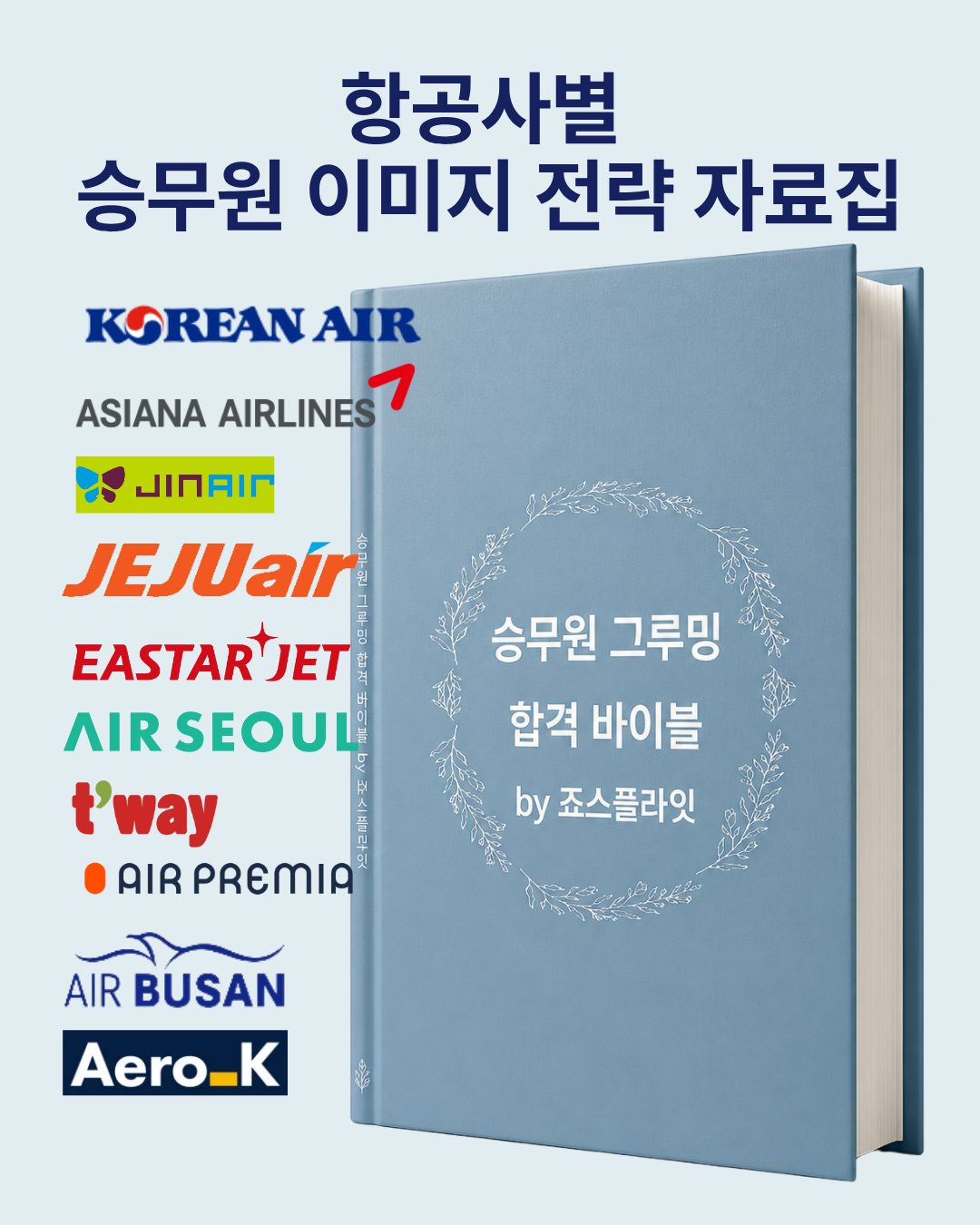 항공사별 승무원 그루밍 합격바이블